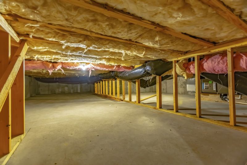 Completed Crawlspace Encapsulation - Top Left